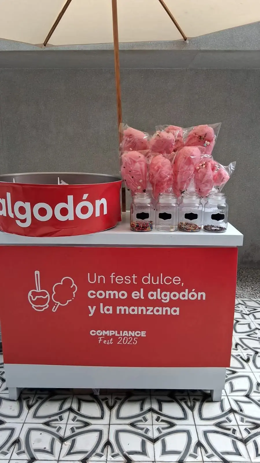 Algodón de Azúcar de Feria para fiestas infantiles en Lima