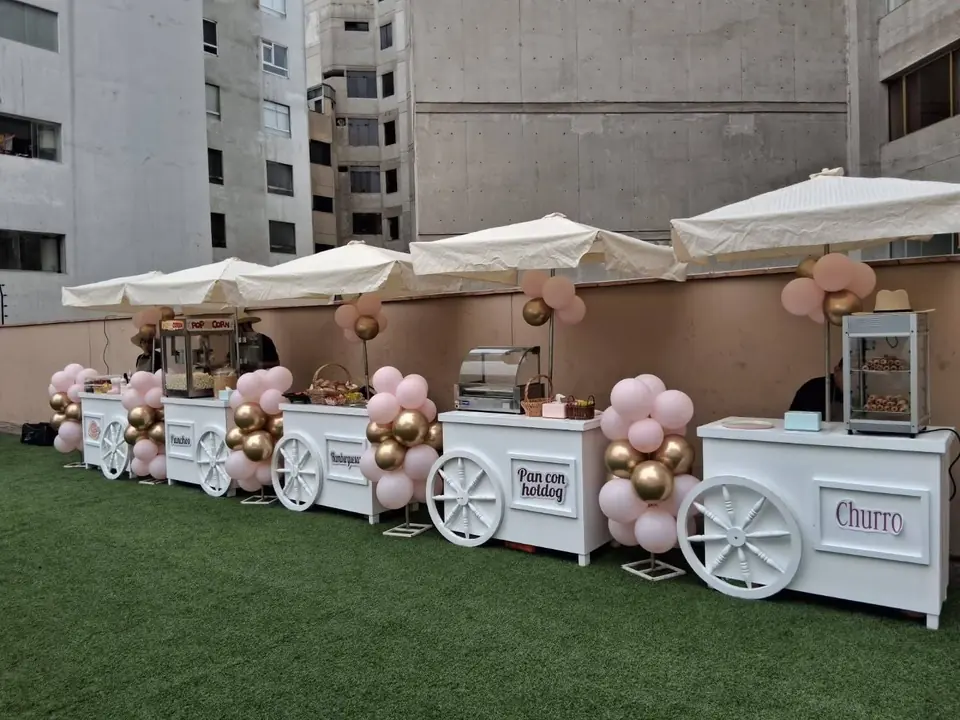 Combo de Carritos Vintage para fiestas infantiles en Lima